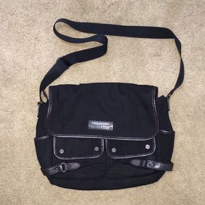 Andrew Marc New York Black Messenger Bag